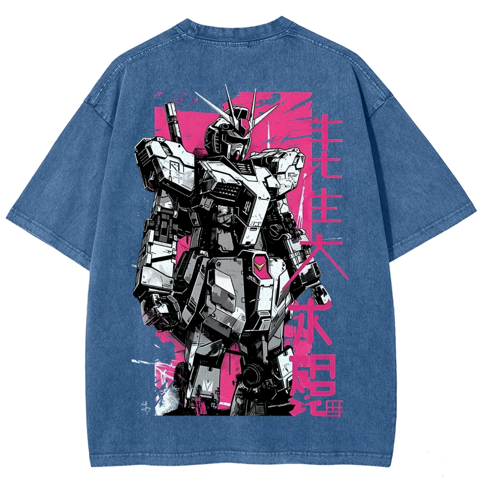 Gundam Vintage Unisex Fit Washed T-Shirt 2506003272