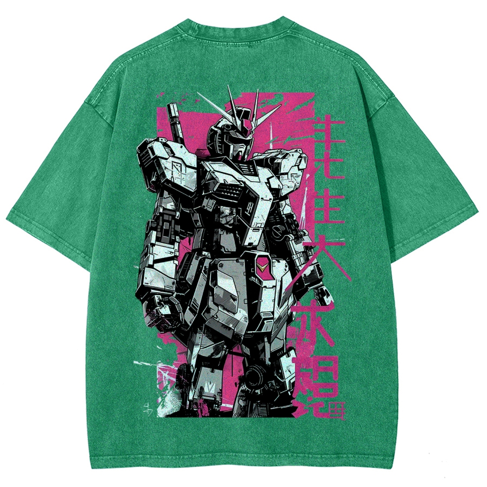 Gundam Vintage Unisex Fit Washed T-Shirt 2506003272