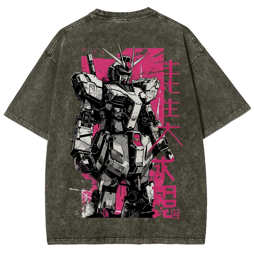 Gundam Vintage Unisex Fit Washed T-Shirt 2506003272