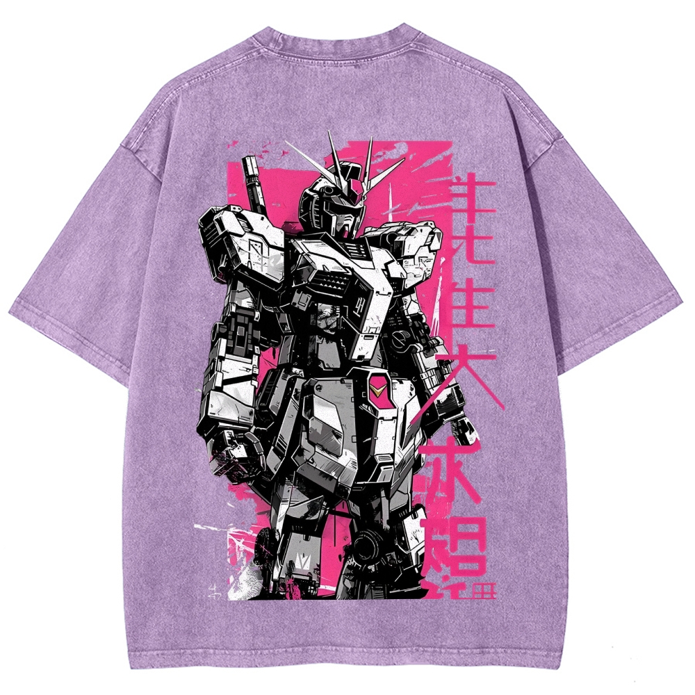 Gundam Vintage Unisex Fit Washed T-Shirt 2506003272