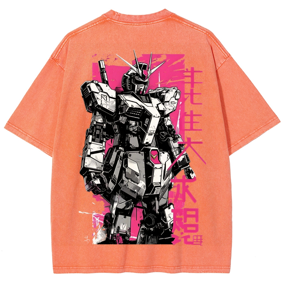 Gundam Vintage Unisex Fit Washed T-Shirt 2506003272