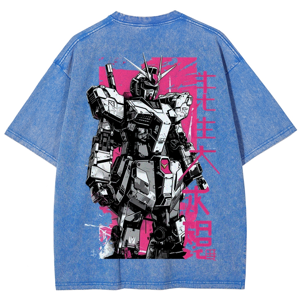 Gundam Vintage Unisex Fit Washed T-Shirt 2506003272