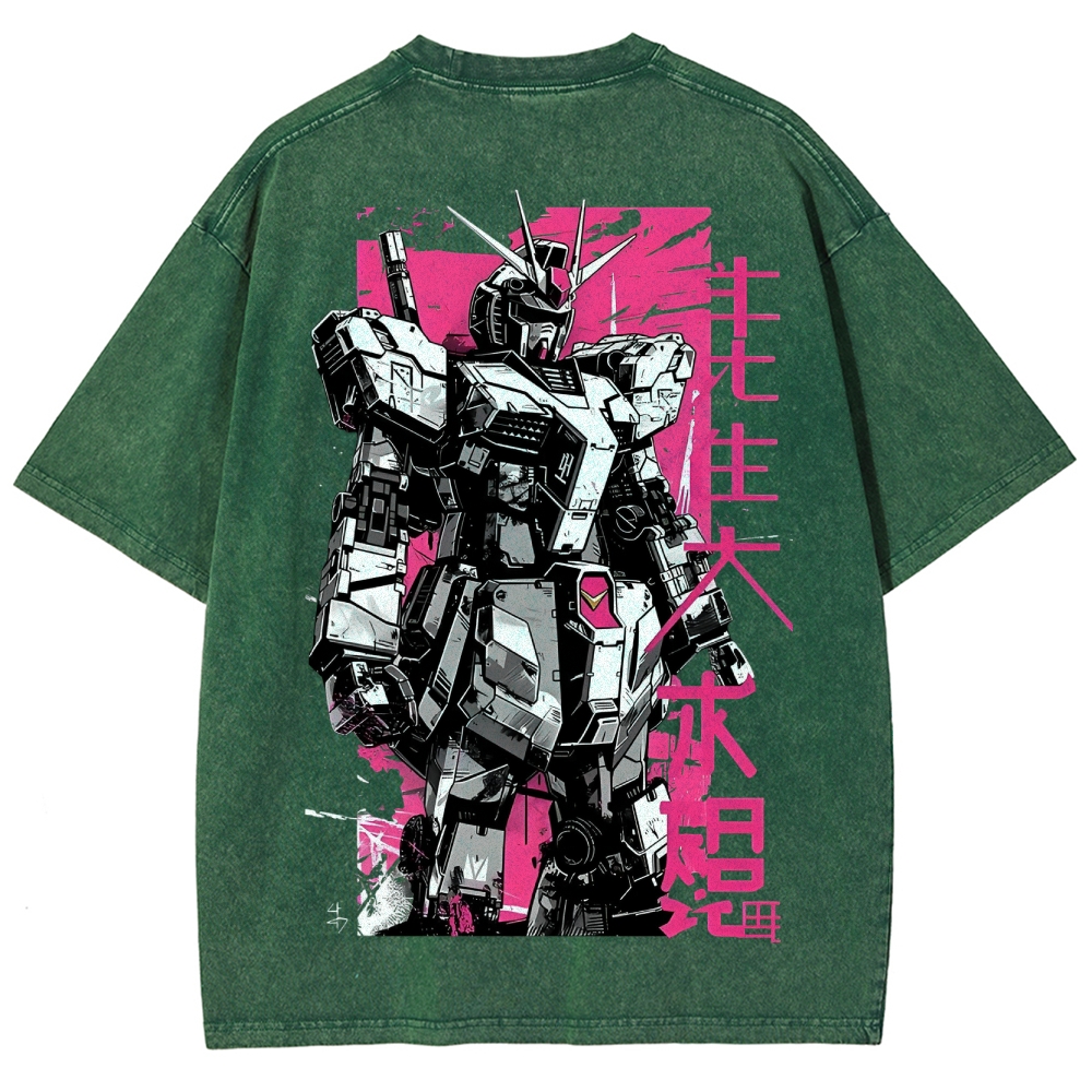 Gundam Vintage Unisex Fit Washed T-Shirt 2506003272
