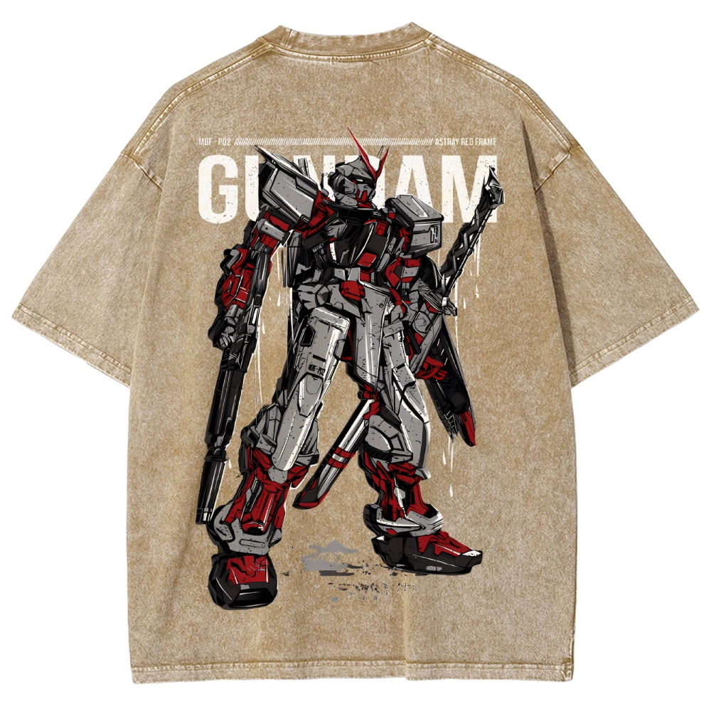 Gundam Vintage Unisex Fit Washed T-Shirt 2506003287