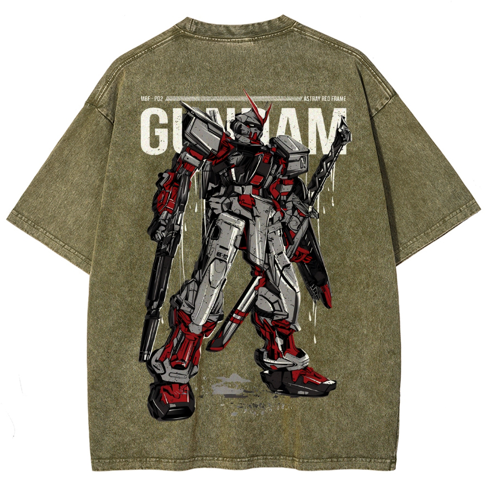 Gundam Vintage Unisex Fit Washed T-Shirt 2506003287