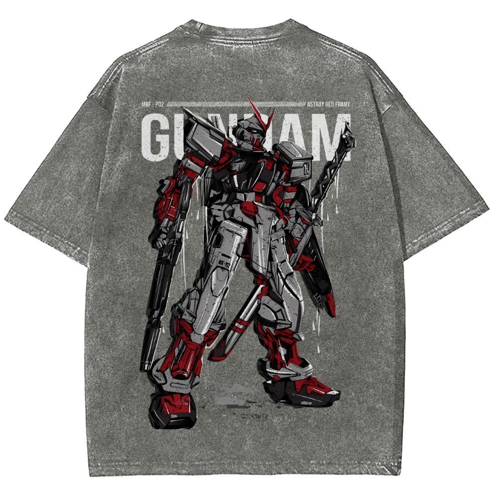 Gundam Vintage Unisex Fit Washed T-Shirt 2506003287