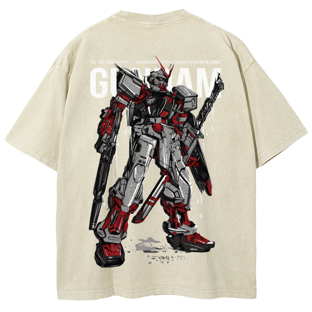 Gundam Vintage Unisex Fit Washed T-Shirt 2506003287