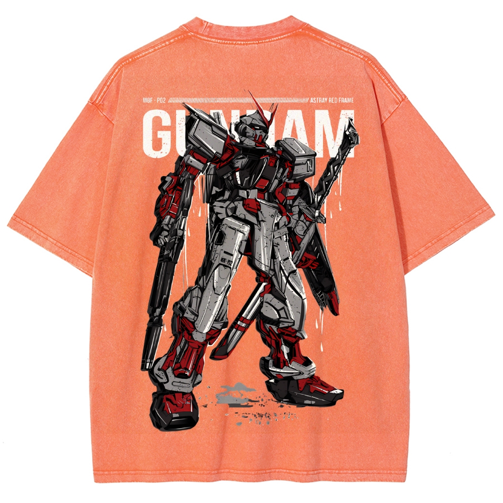 Gundam Vintage Unisex Fit Washed T-Shirt 2506003287