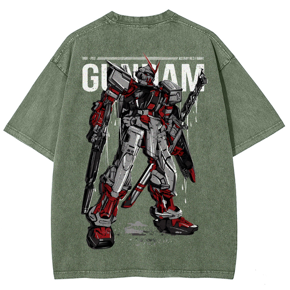 Gundam Vintage Unisex Fit Washed T-Shirt 2506003287