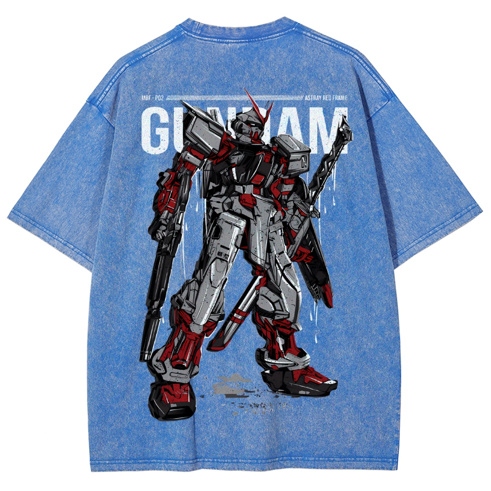 Gundam Vintage Unisex Fit Washed T-Shirt 2506003287