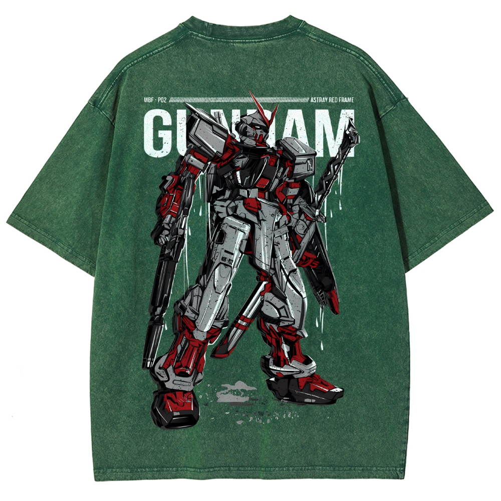 Gundam Vintage Unisex Fit Washed T-Shirt 2506003287