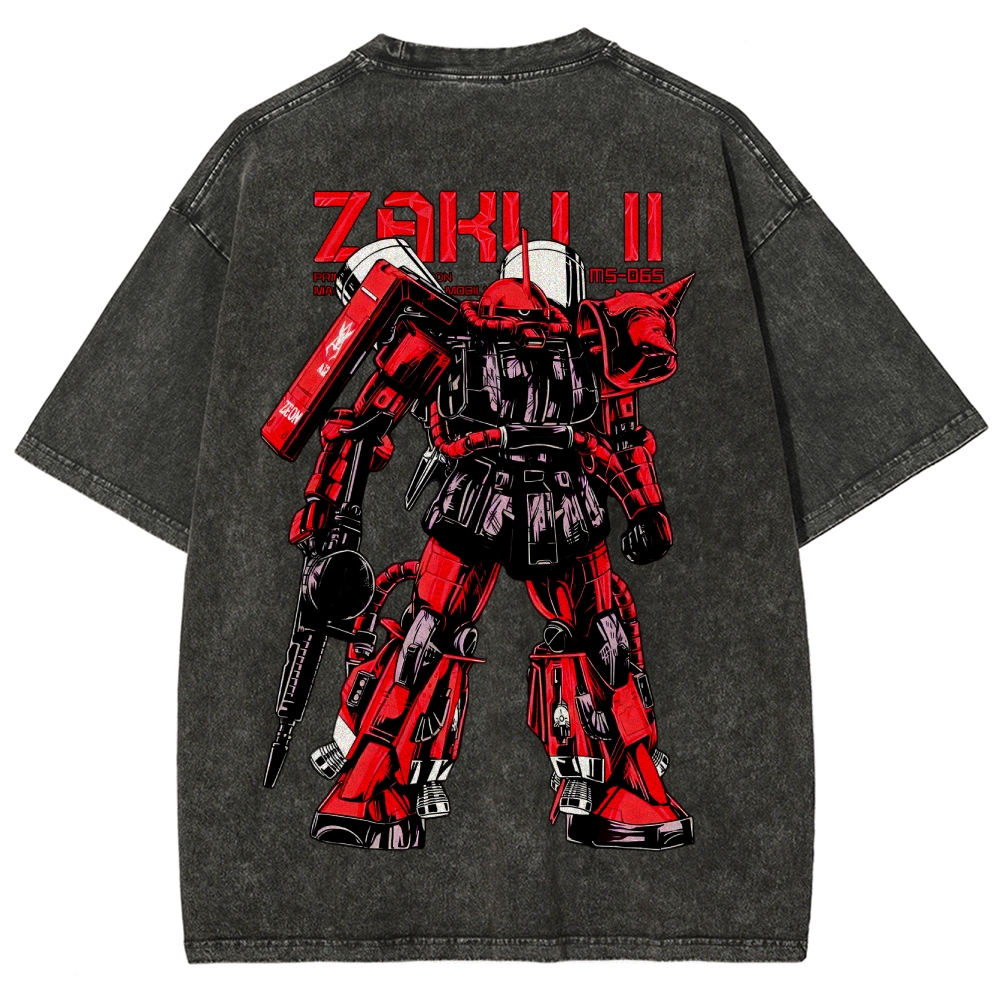 Gundam Vintage Unisex Fit Washed T-Shirt 2506003887