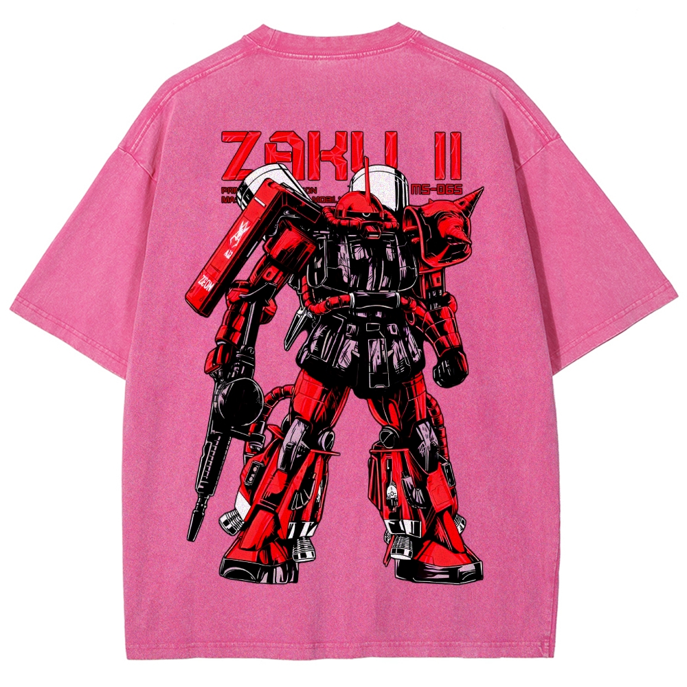 Gundam Vintage Unisex Fit Washed T-Shirt 2506003887