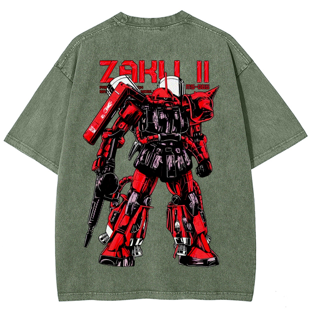 Gundam Vintage Unisex Fit Washed T-Shirt 2506003887
