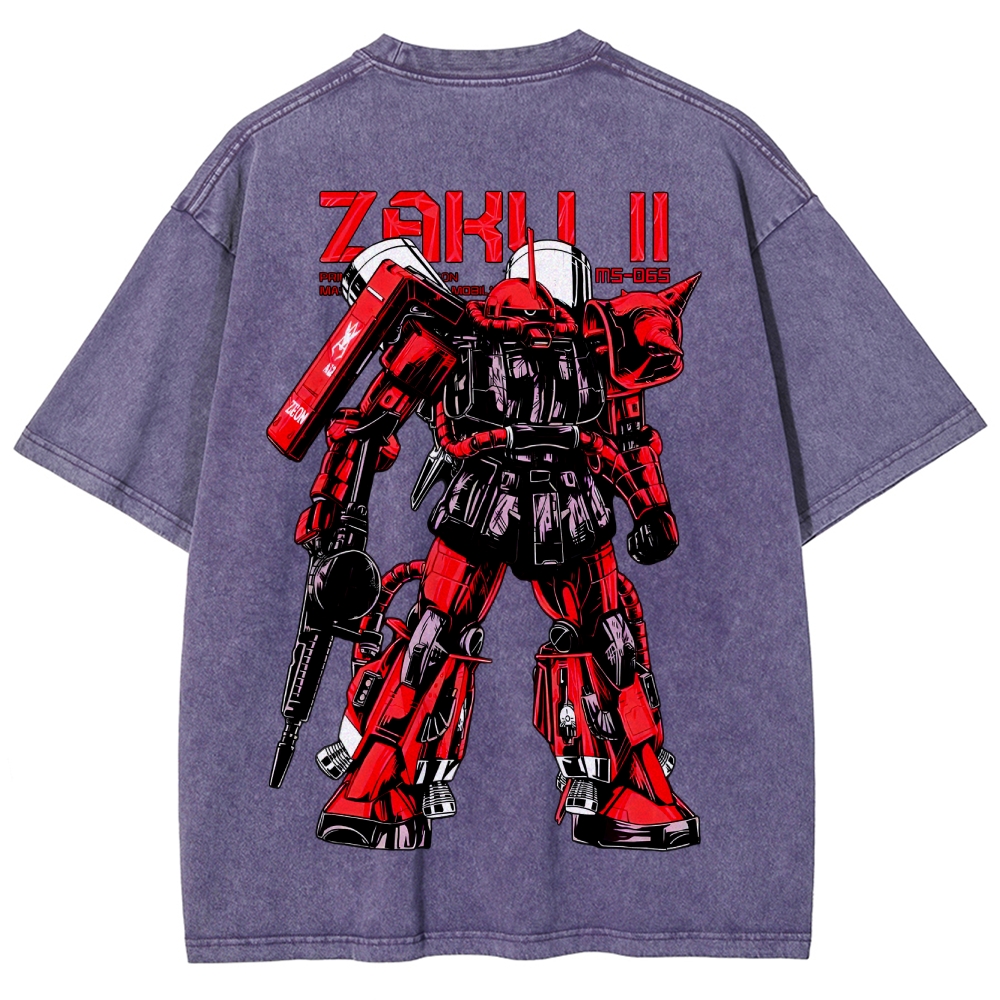 Gundam Vintage Unisex Fit Washed T-Shirt 2506003887