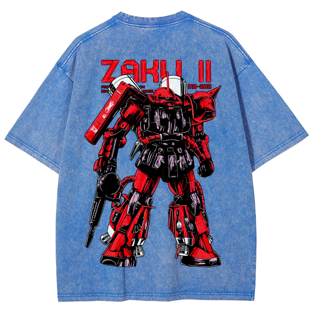 Gundam Vintage Unisex Fit Washed T-Shirt 2506003887