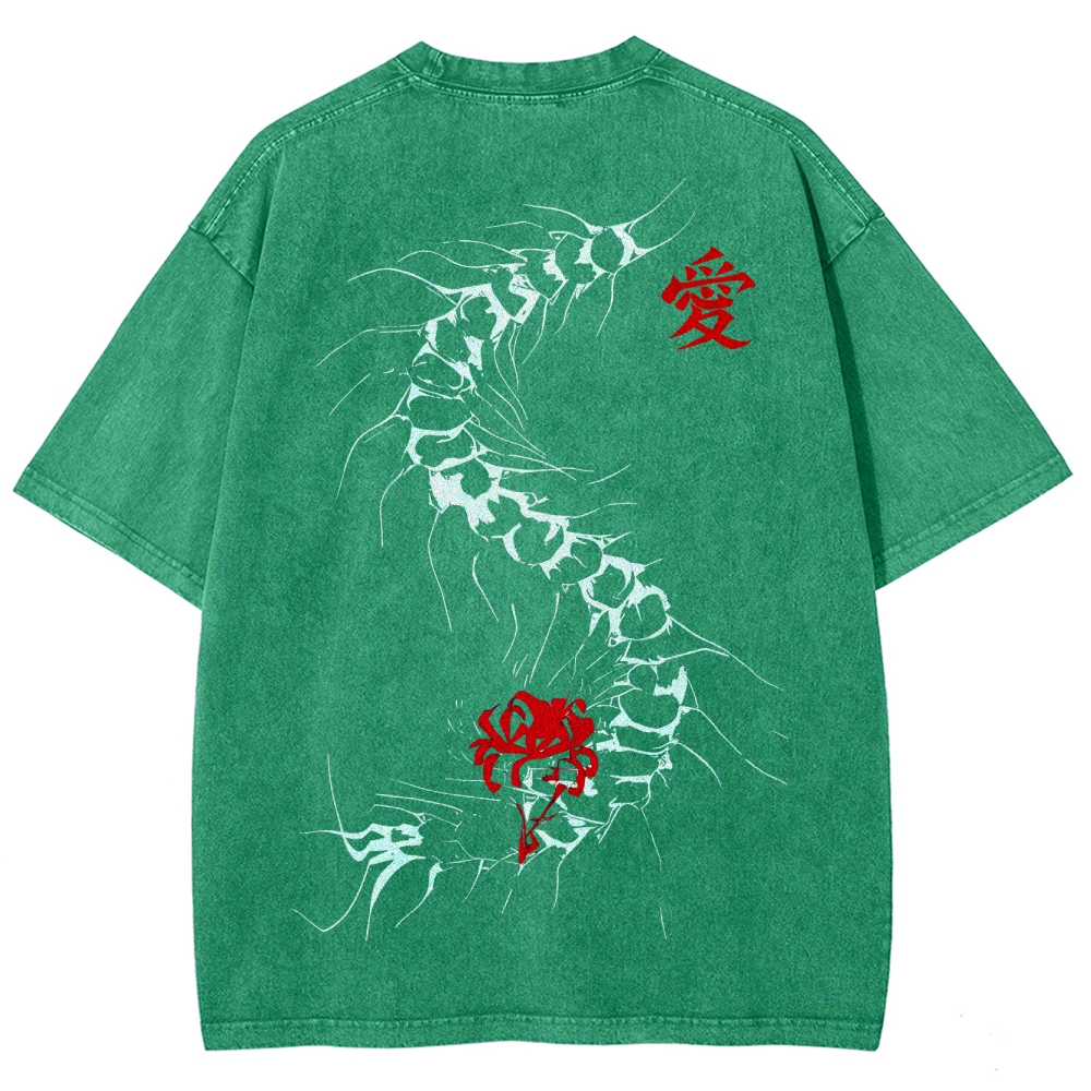 Tokyo Ghoul Unisex Fit Washed T-Shirt 2506004222