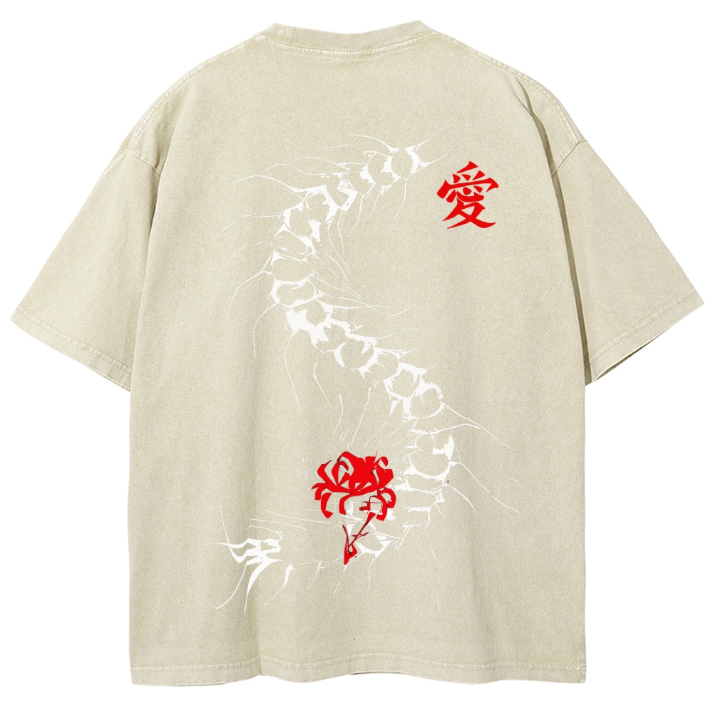 Tokyo Ghoul Unisex Fit Washed T-Shirt 2506004222