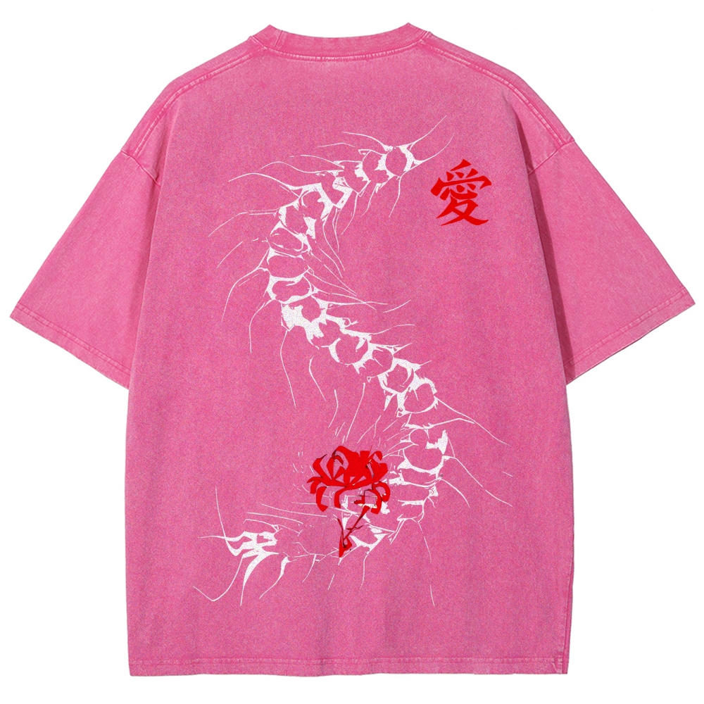 Tokyo Ghoul Unisex Fit Washed T-Shirt 2506004222