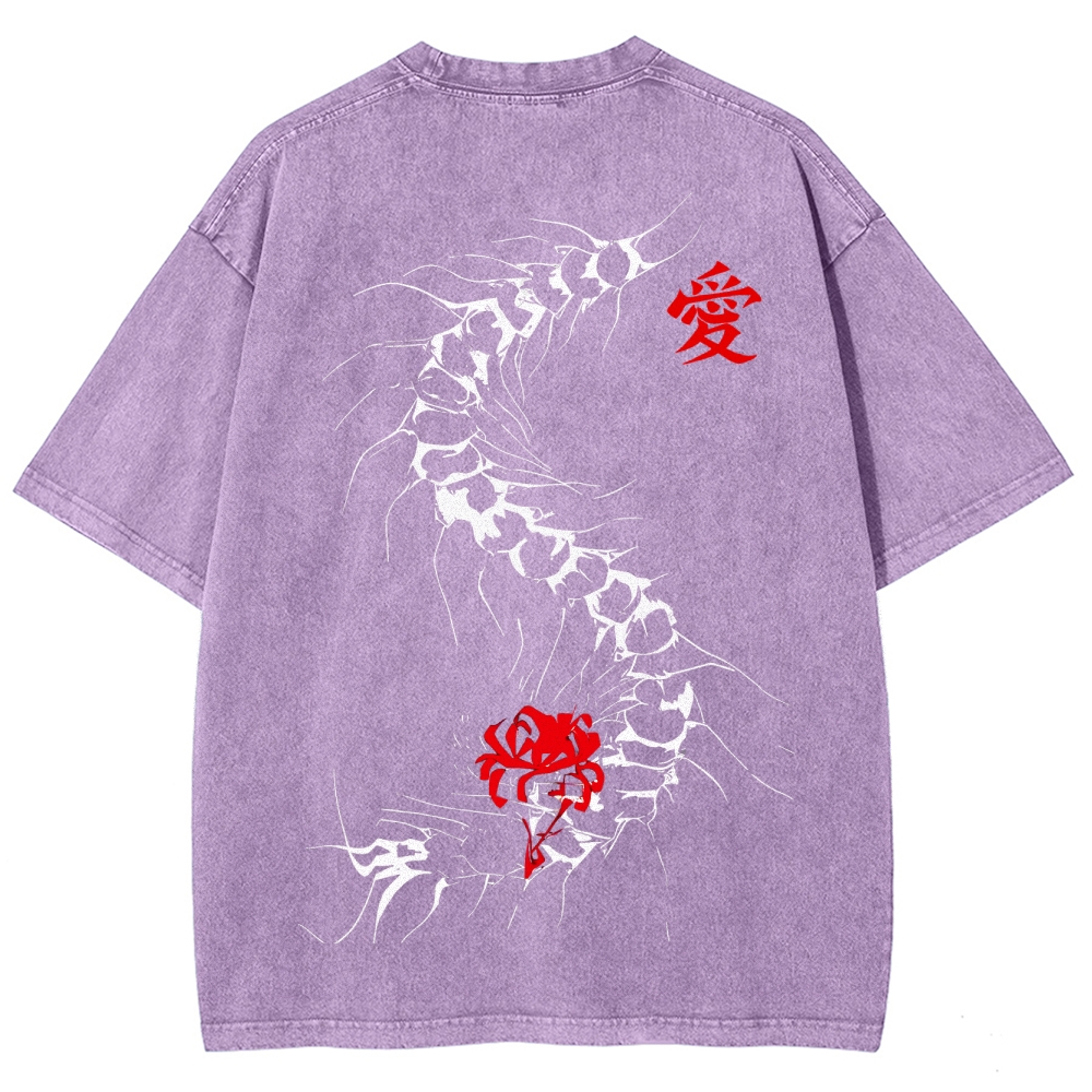 Tokyo Ghoul Unisex Fit Washed T-Shirt 2506004222