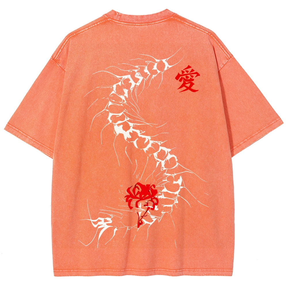 Tokyo Ghoul Unisex Fit Washed T-Shirt 2506004222