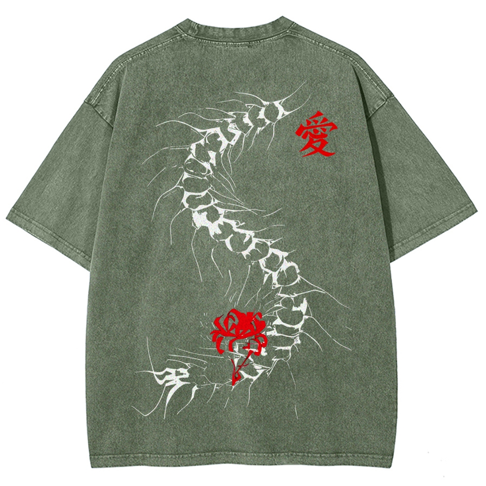 Tokyo Ghoul Unisex Fit Washed T-Shirt 2506004222