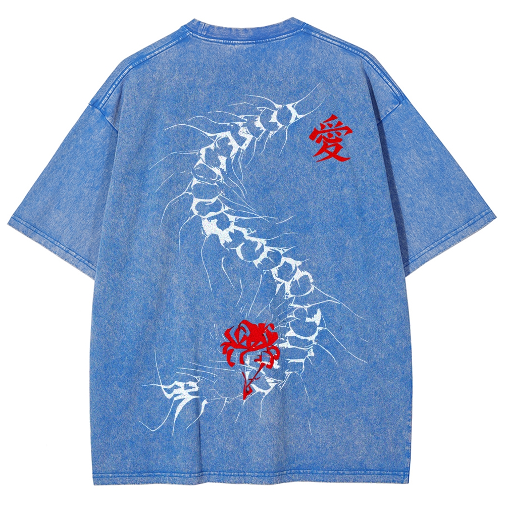 Tokyo Ghoul Unisex Fit Washed T-Shirt 2506004222