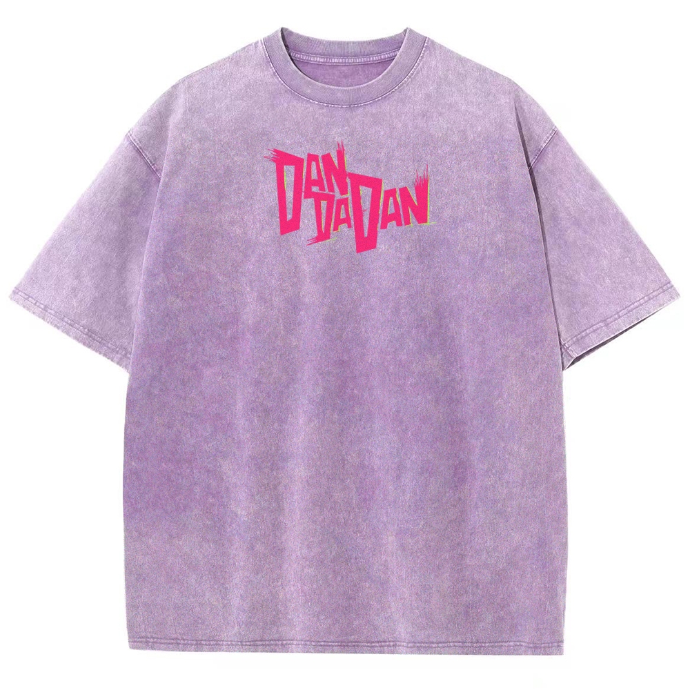 Dandadan Unisex Fit Washed T-Shirt 2506008227