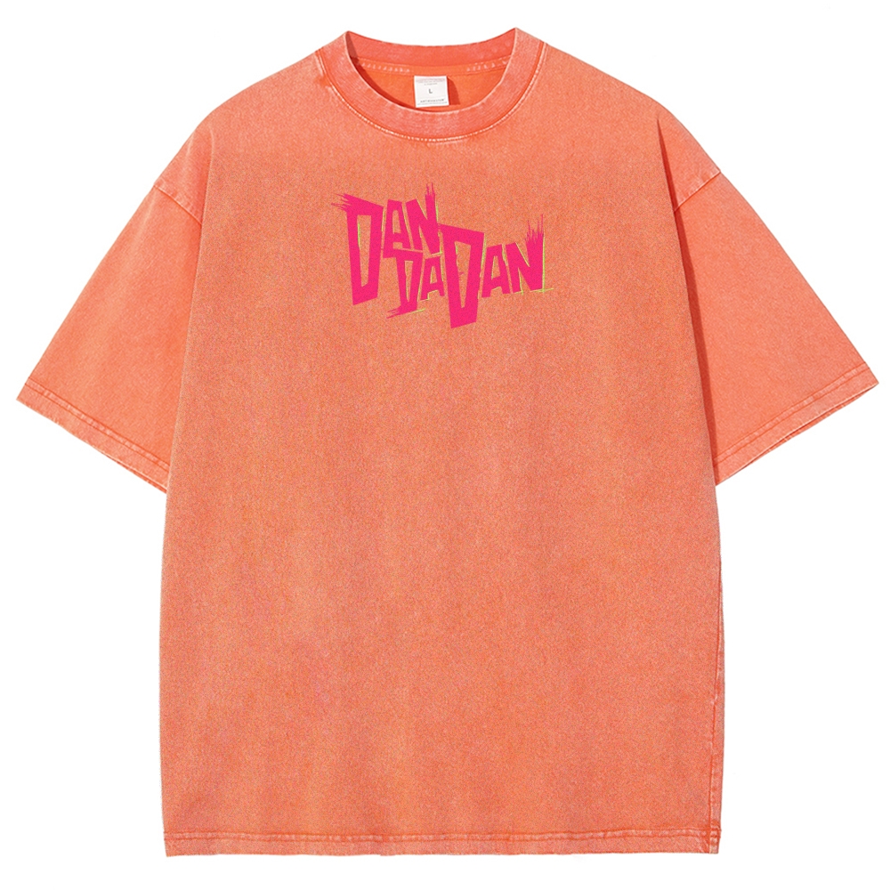 Dandadan Unisex Fit Washed T-Shirt 2506008227
