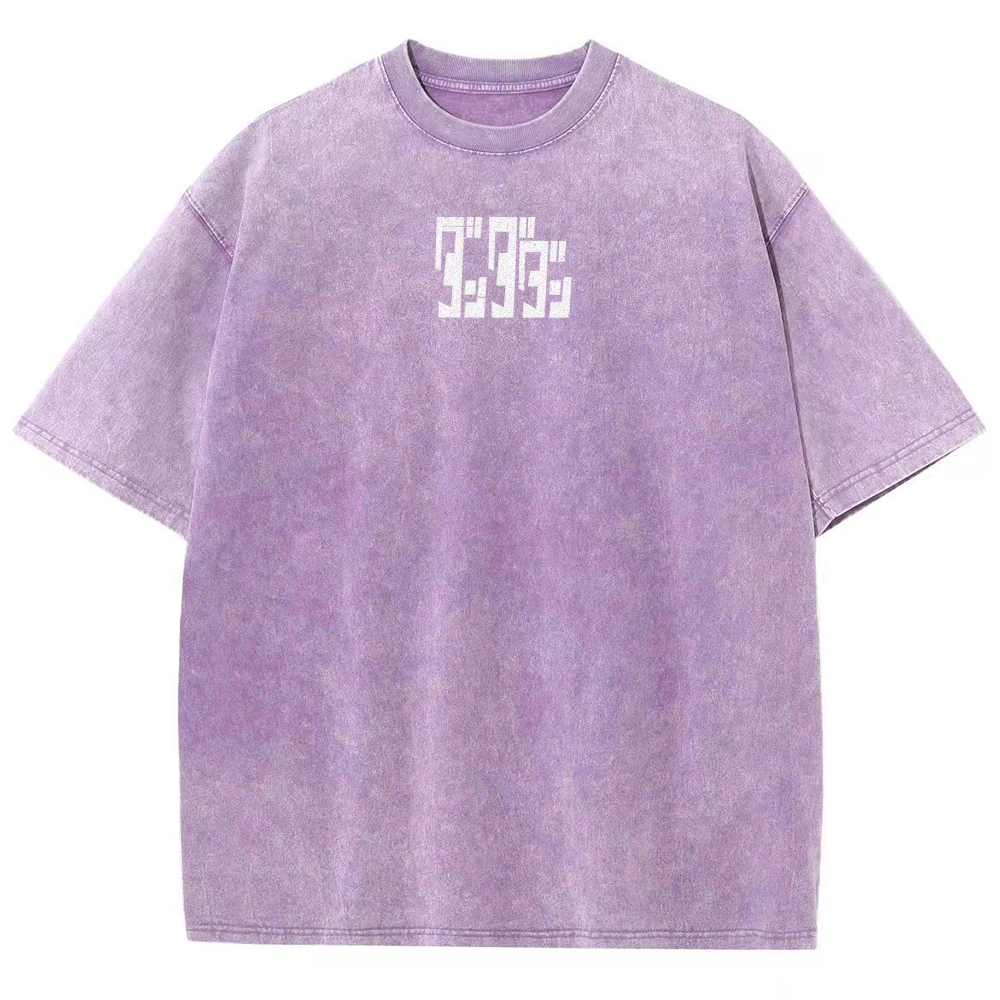 Dandadan Unisex Fit Washed T-Shirt 2506008228