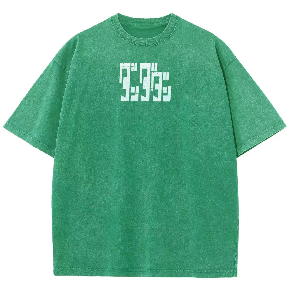 Dandadan Unisex Fit Washed T-Shirt 2506008231