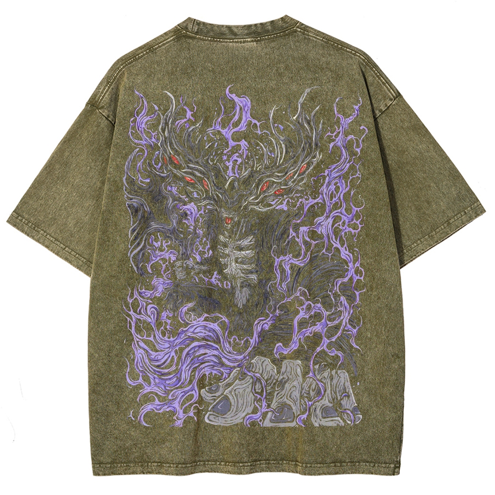 Dark Souls Unisex Fit Washed T-Shirt 2506018882