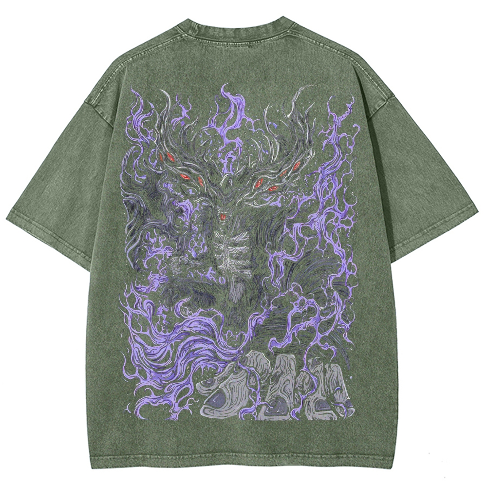 Dark Souls Unisex Fit Washed T-Shirt 2506018882