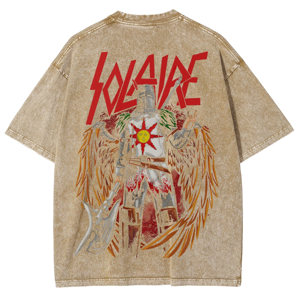 Dark Souls Unisex Fit Washed T-Shirt 2506018930