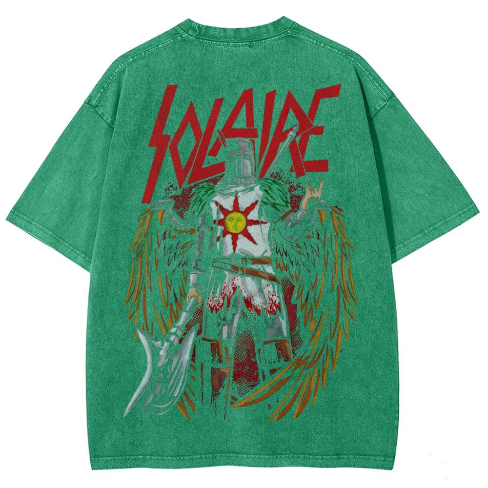 Dark Souls Unisex Fit Washed T-Shirt 2506018930