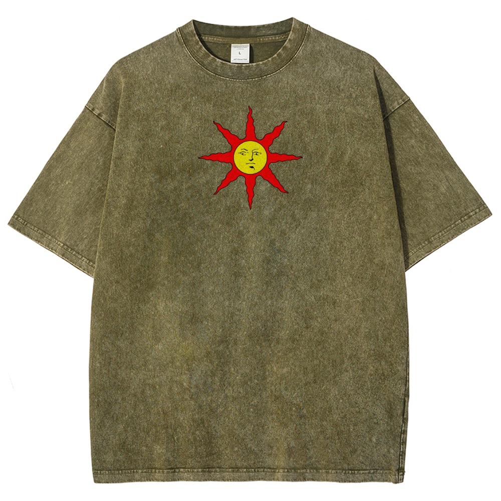 Dark Souls Unisex Fit Washed T-Shirt 2506018930