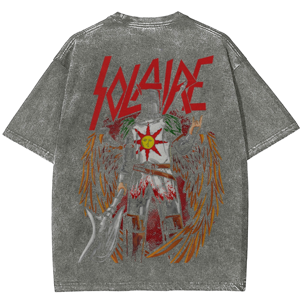 Dark Souls Unisex Fit Washed T-Shirt 2506018930