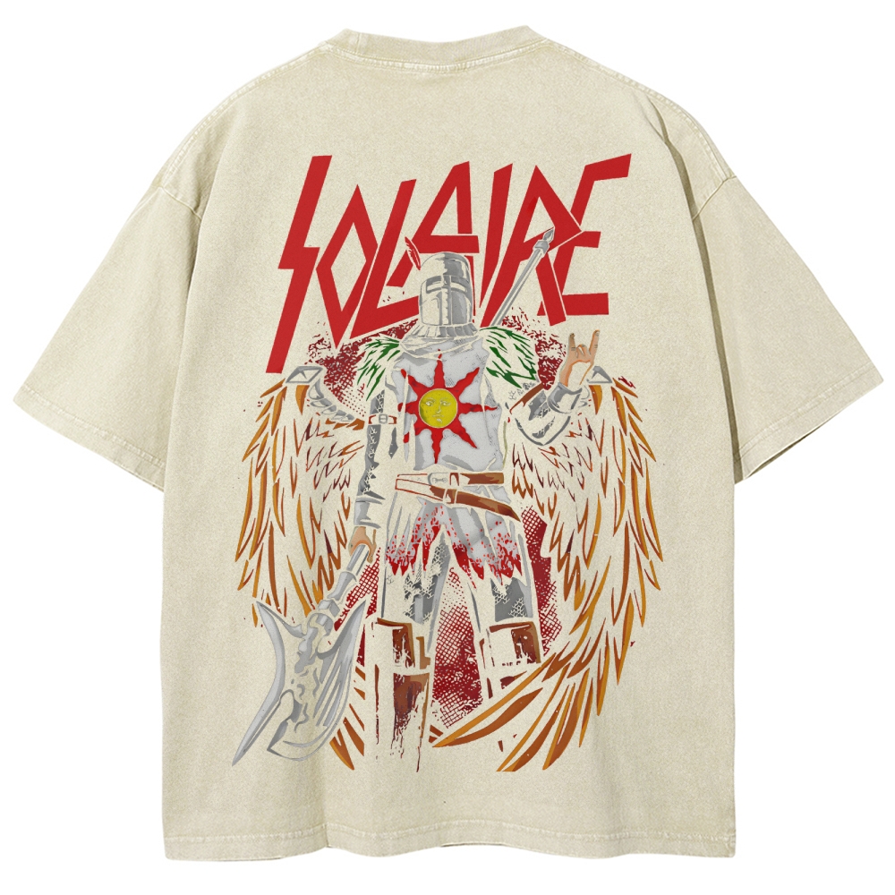 Dark Souls Unisex Fit Washed T-Shirt 2506018930