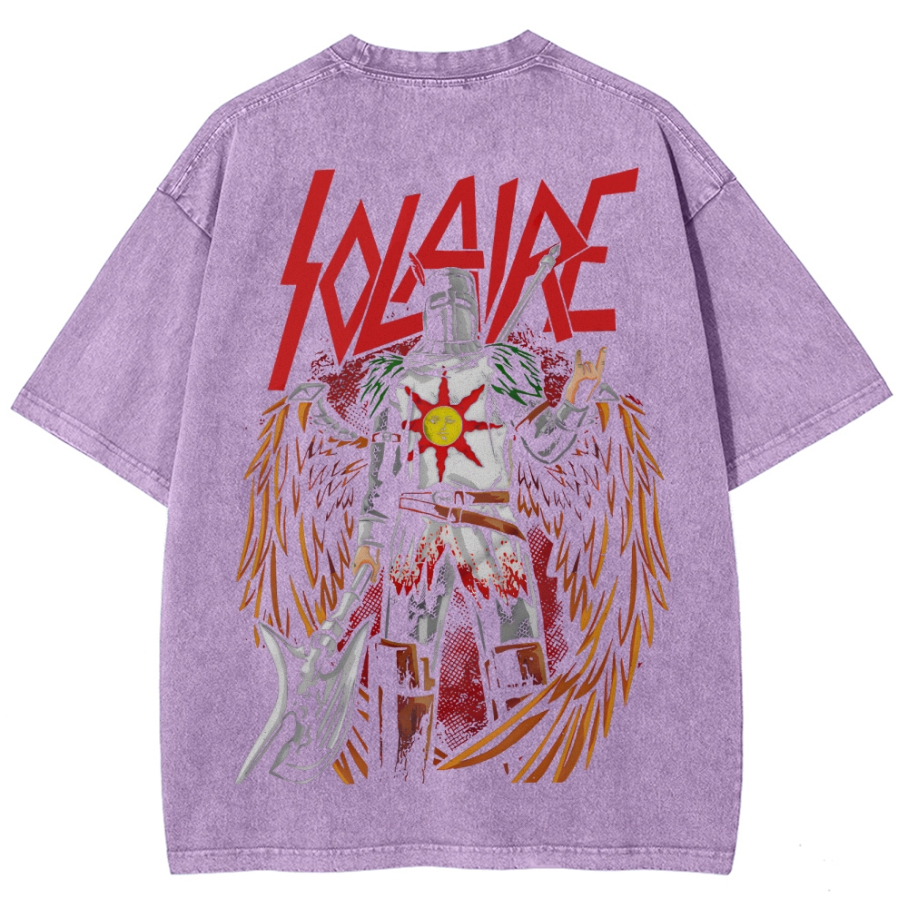 Dark Souls Unisex Fit Washed T-Shirt 2506018930