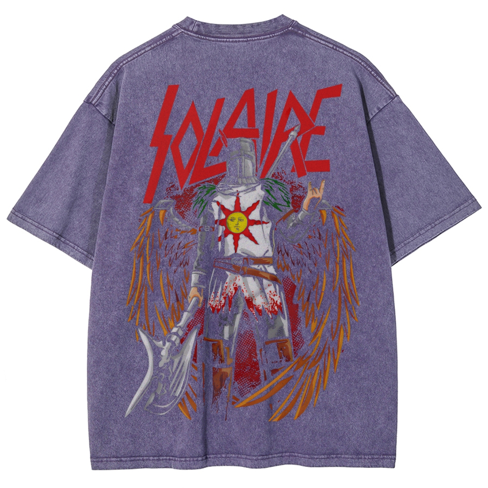 Dark Souls Unisex Fit Washed T-Shirt 2506018930