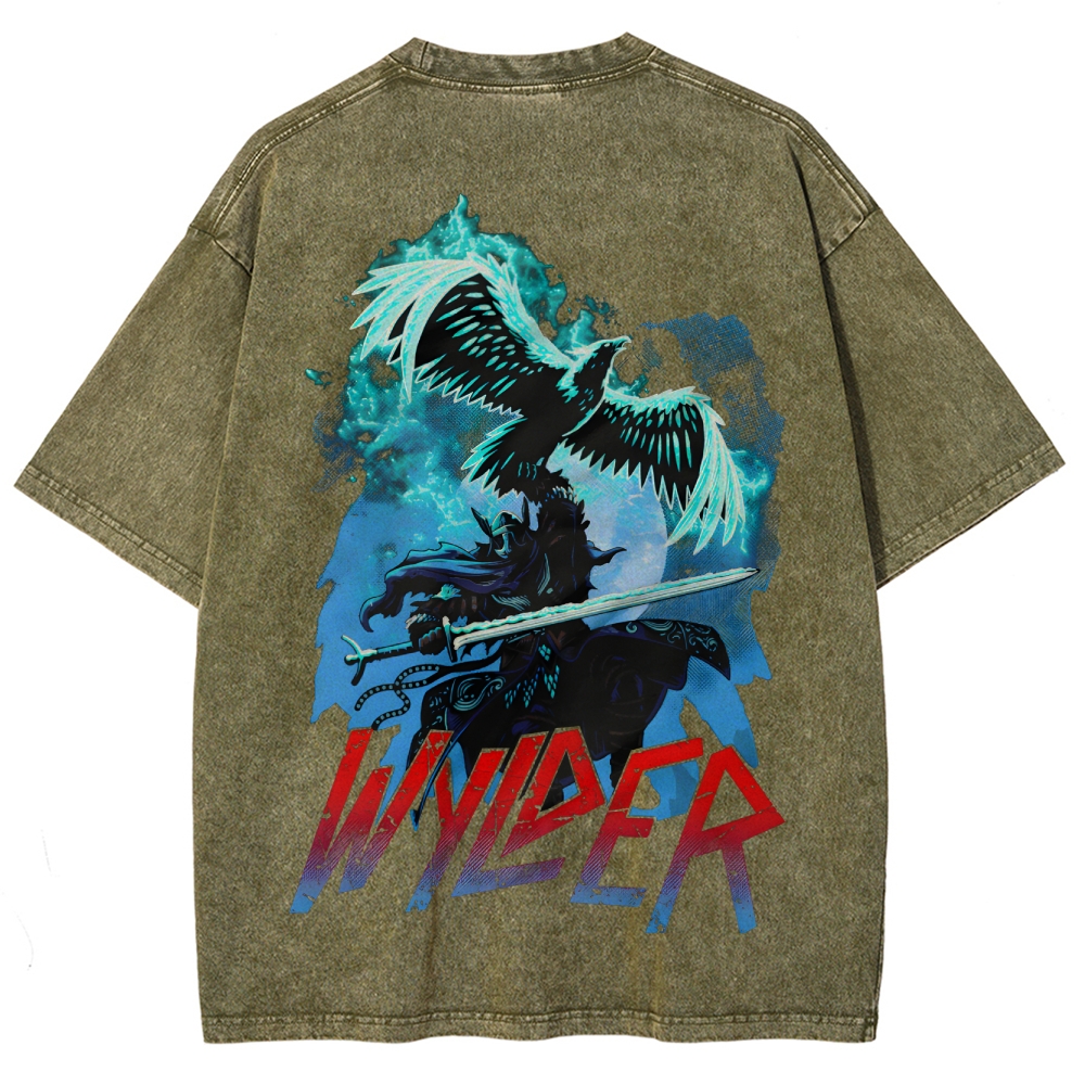 Dark Souls Unisex Fit Washed T-Shirt 2506018952