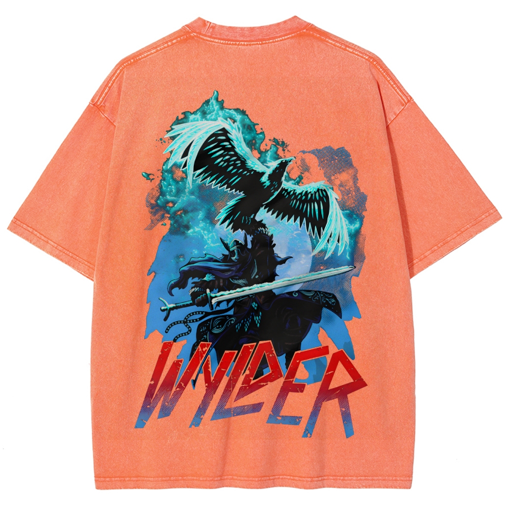 Dark Souls Unisex Fit Washed T-Shirt 2506018952