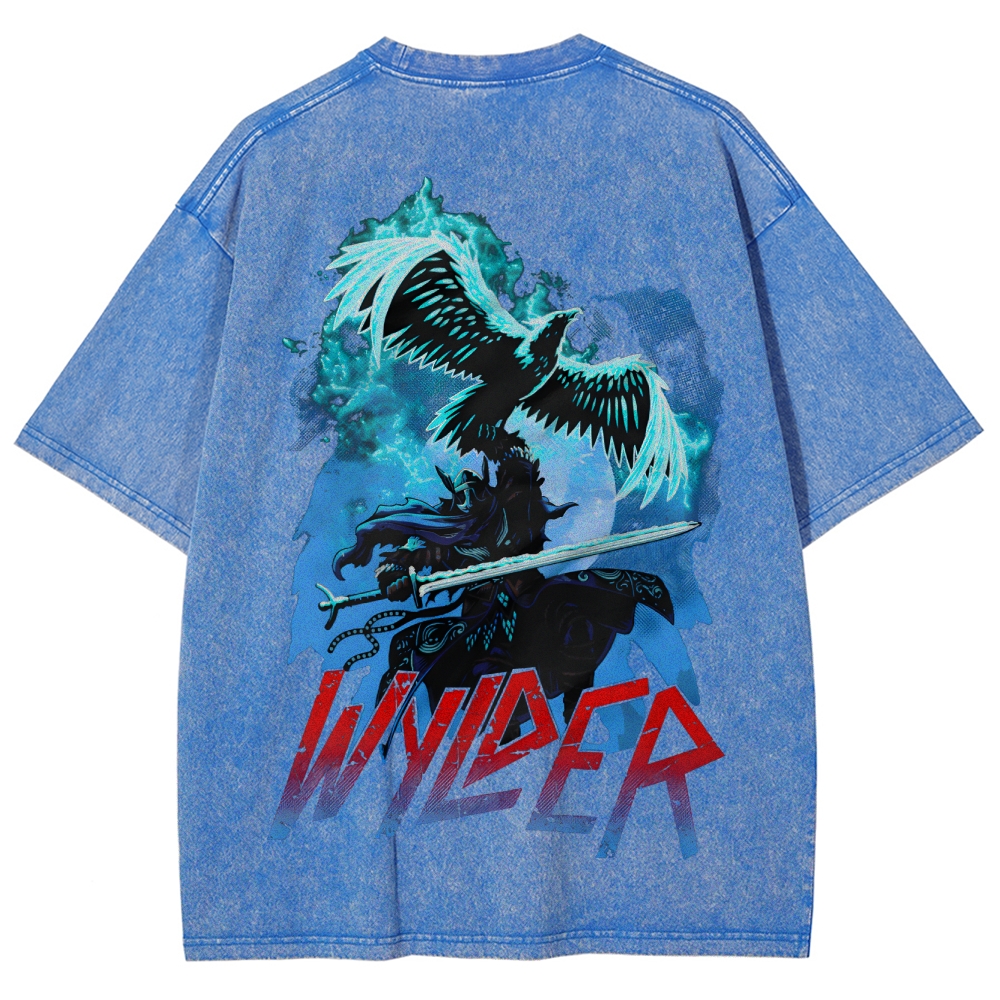 Dark Souls Unisex Fit Washed T-Shirt 2506018952