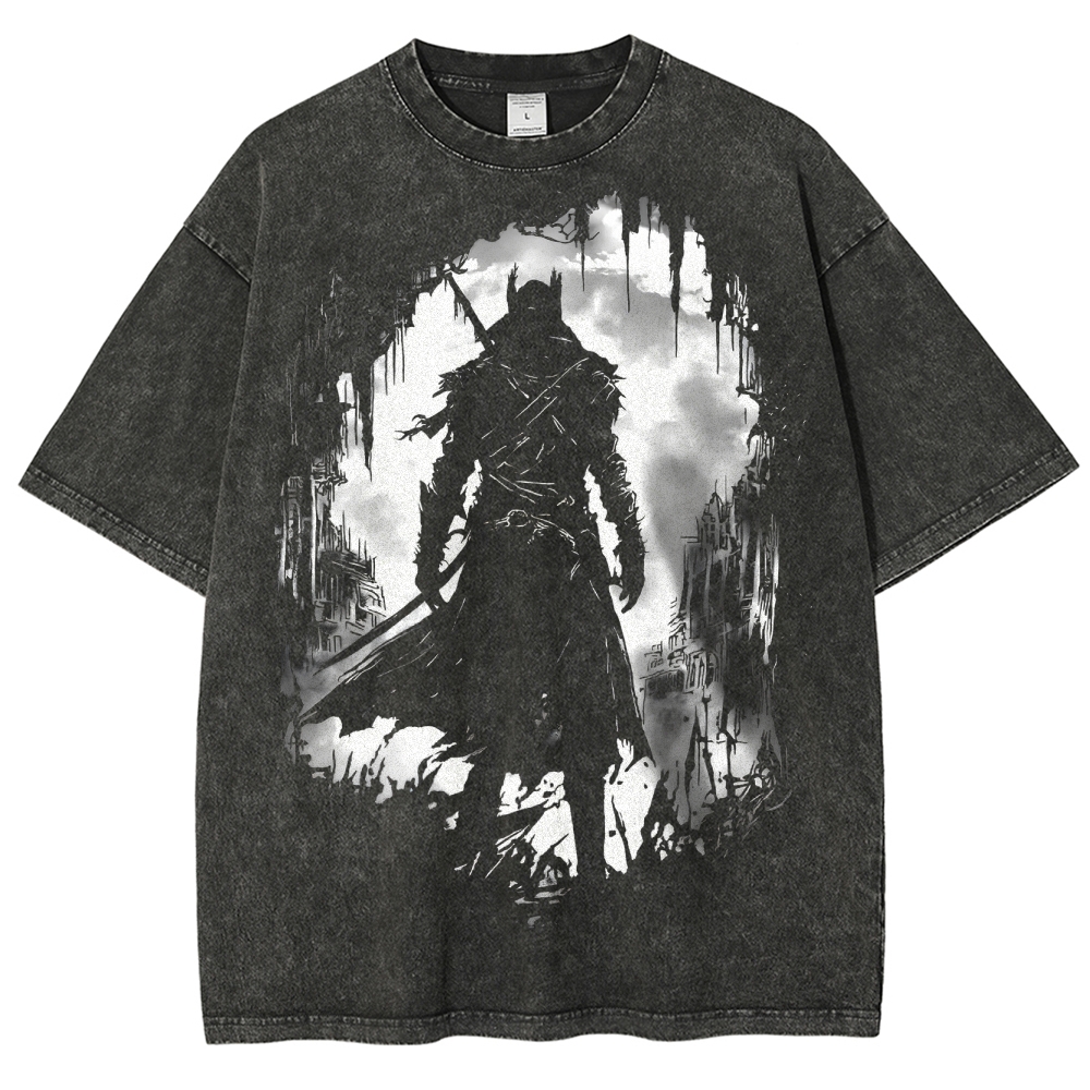 Blood BorneUnisex Fit Washed T-Shirt 2506021549