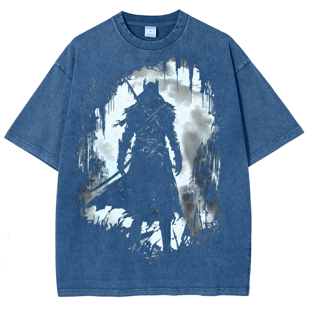 Blood BorneUnisex Fit Washed T-Shirt 2506021549