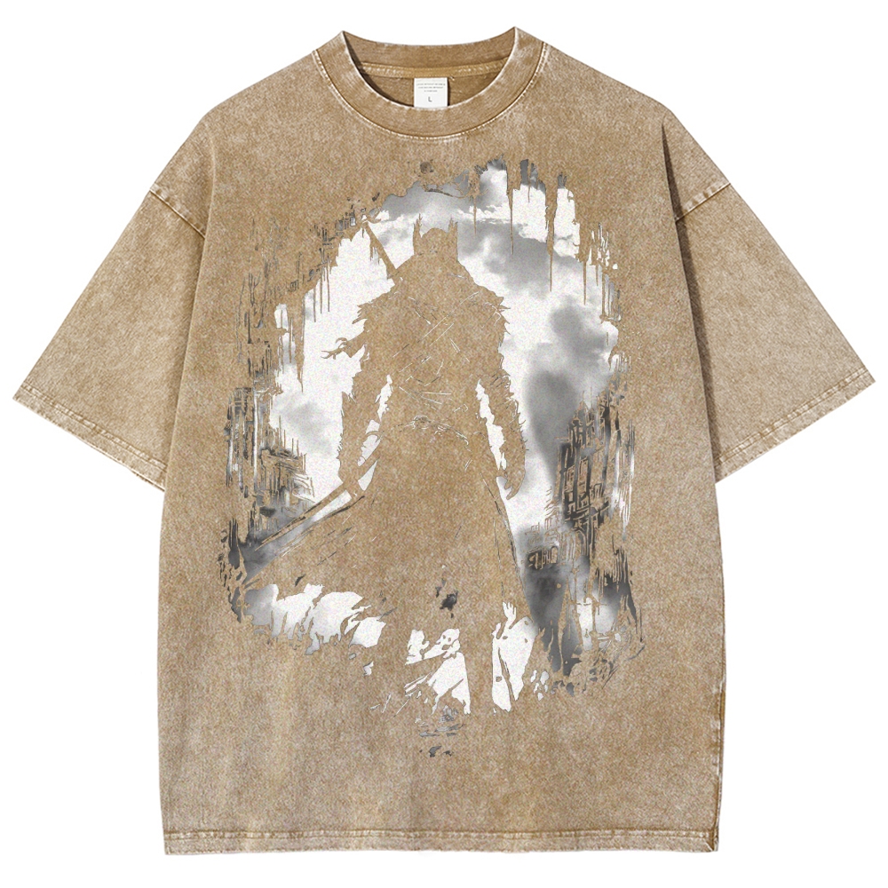 Blood BorneUnisex Fit Washed T-Shirt 2506021549