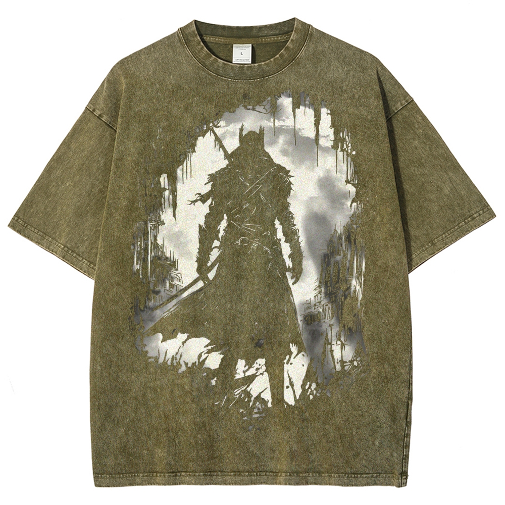 Blood BorneUnisex Fit Washed T-Shirt 2506021549