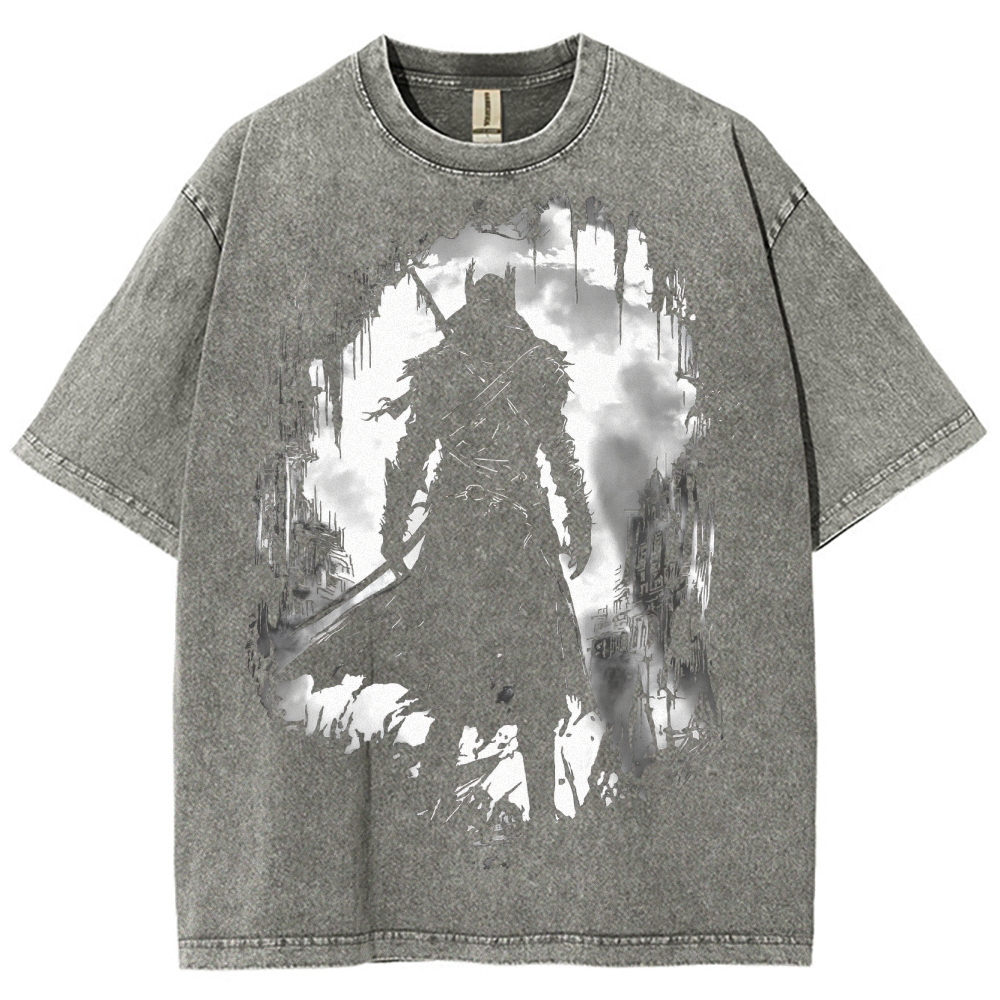 Blood BorneUnisex Fit Washed T-Shirt 2506021549