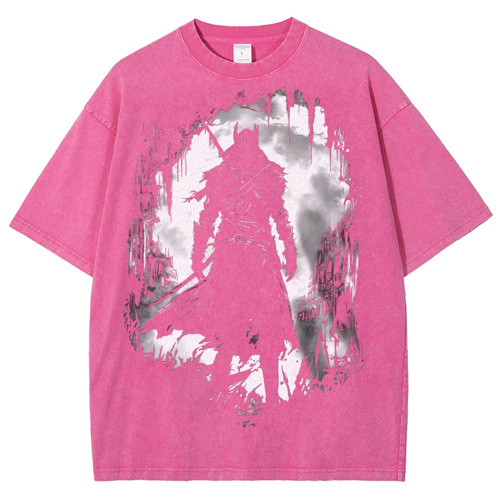 Blood BorneUnisex Fit Washed T-Shirt 2506021549