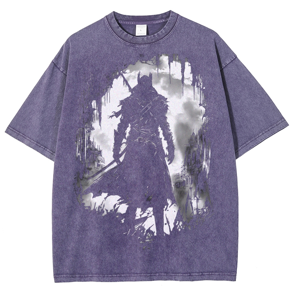 Blood BorneUnisex Fit Washed T-Shirt 2506021549